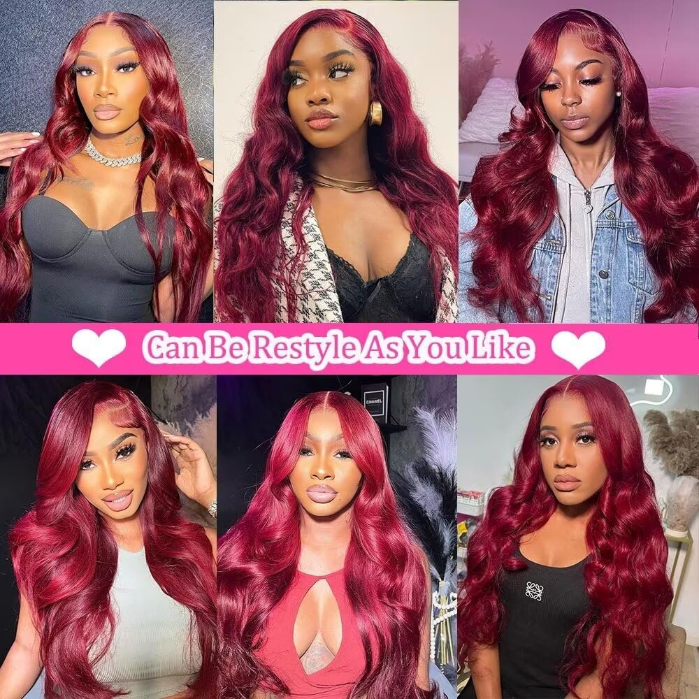 Body Wave Lace Front Wigs Human Hair Pre Plucked 13x4 HD Lace Frontal Wigs Human Hair 180 Density Natural Black Wigs for Women Human Hair Lace Front Wig with Baby Hair Glueless 22 Inch