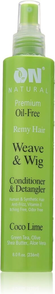 Natural Premium Oil-Free Weave  Wig Spray Coco Lime 8 fl oz