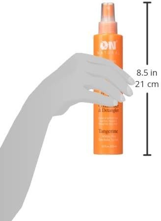 On Organic Premium Oil-free Weave  Wig Spray Tangerine, 8 Fluid Ounce