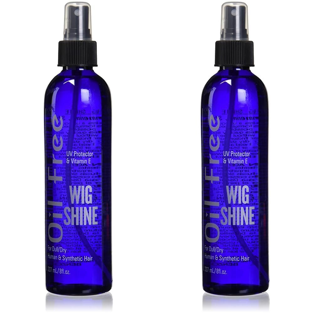 Oil-Free Wig Shine Spray, 8 Ounce