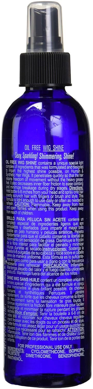 Oil-Free Wig Shine Spray 8 oz Review