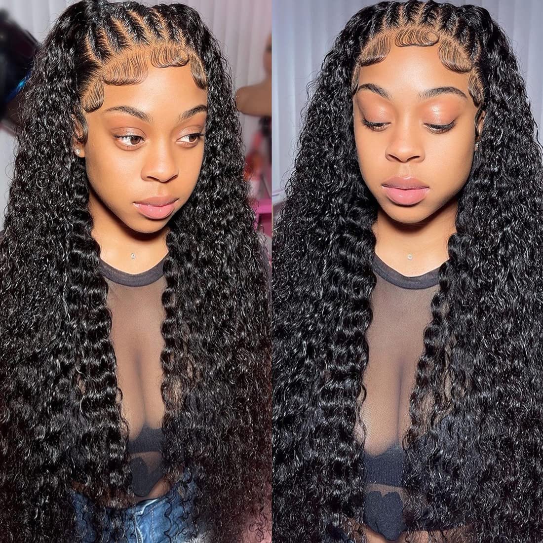 26 inch Deep Wave Lace Front Wig Review