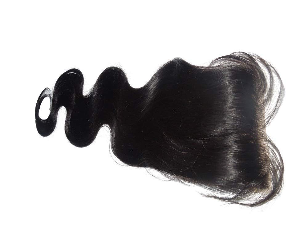 Silk Base Closure 20 Brazilian Hair 100% Remy Human Hair Body Wave Natural Color