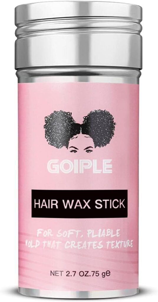 Wax Stick for Hair, Pomade Long-Lasting Wax, Smoothing  Slick Stick for Wigs, Styling Waxes for Fly Away  Edge Frizz Hair (2.7 oz)