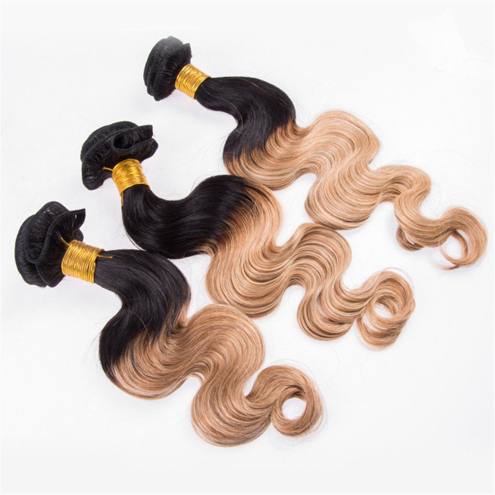 Honey Blonde Ombre Brazilian Hair Weaves Review